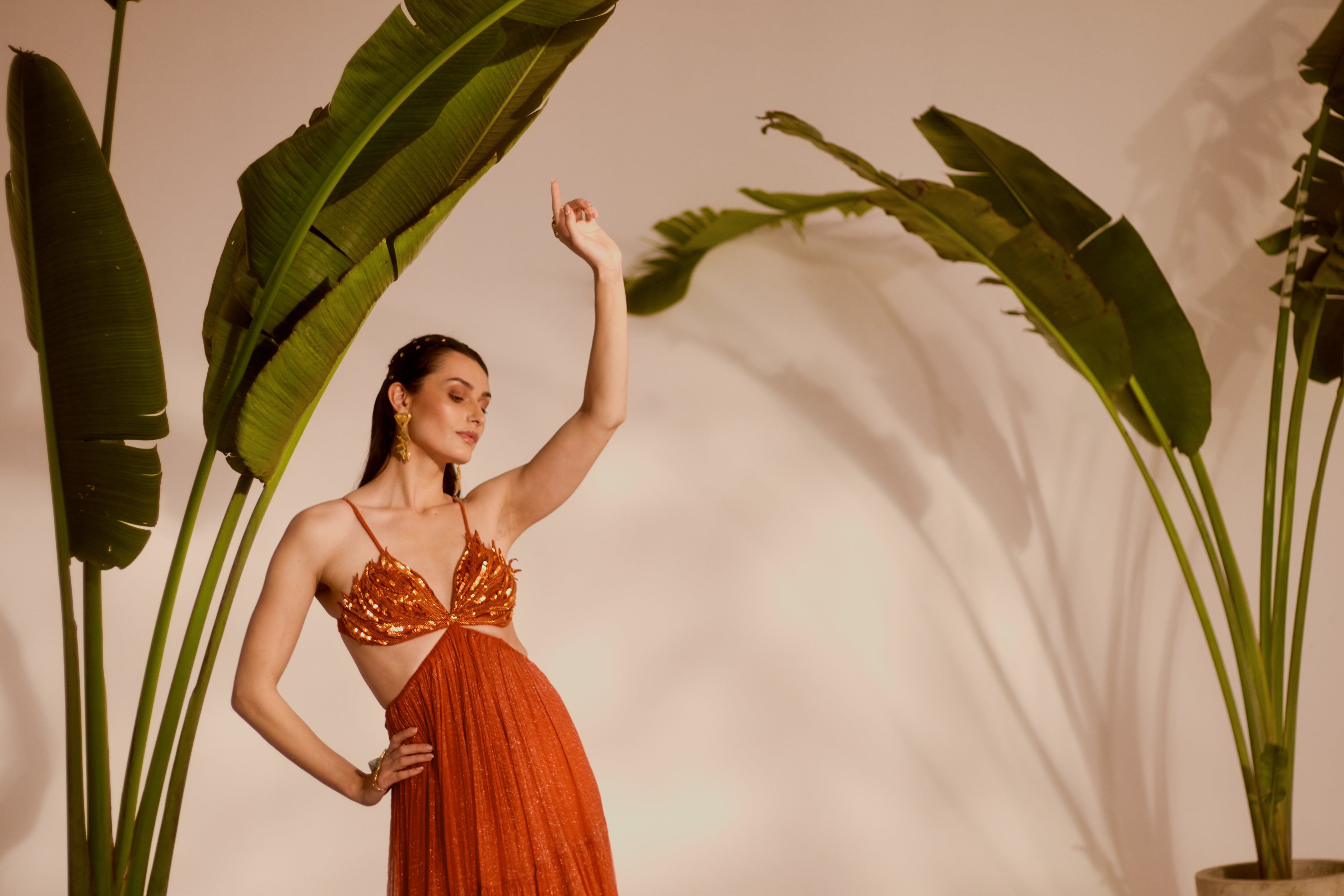 Aloha Tiered Gown