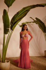 Lovebirds Godet Gown