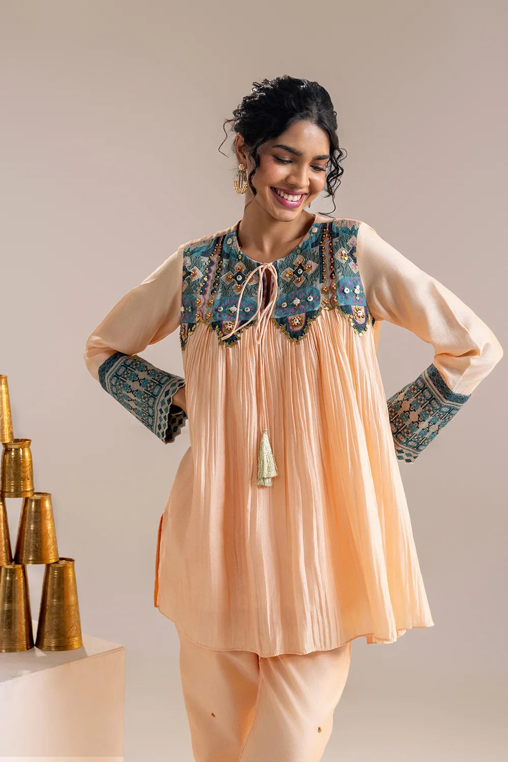 Orani Appliquéd Co-ord Set