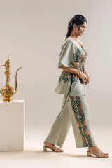 Kaira Embellished Kaftan Set