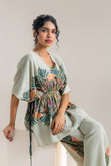 Kaira Embellished Kaftan Set