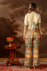 Kaira Embroidered Blazer Set