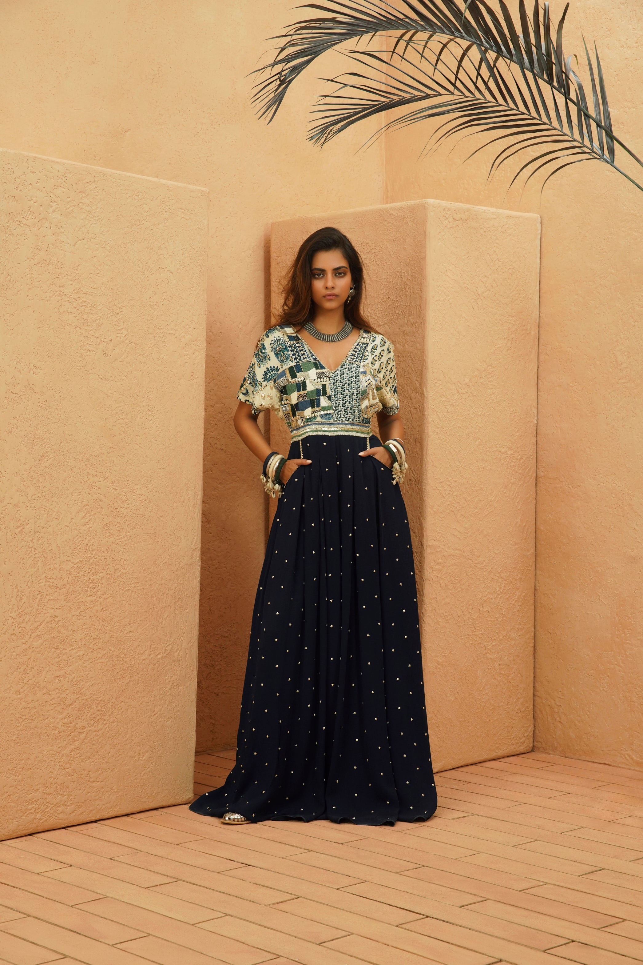 SAFIYA PATCHWORK JUMPSUIT