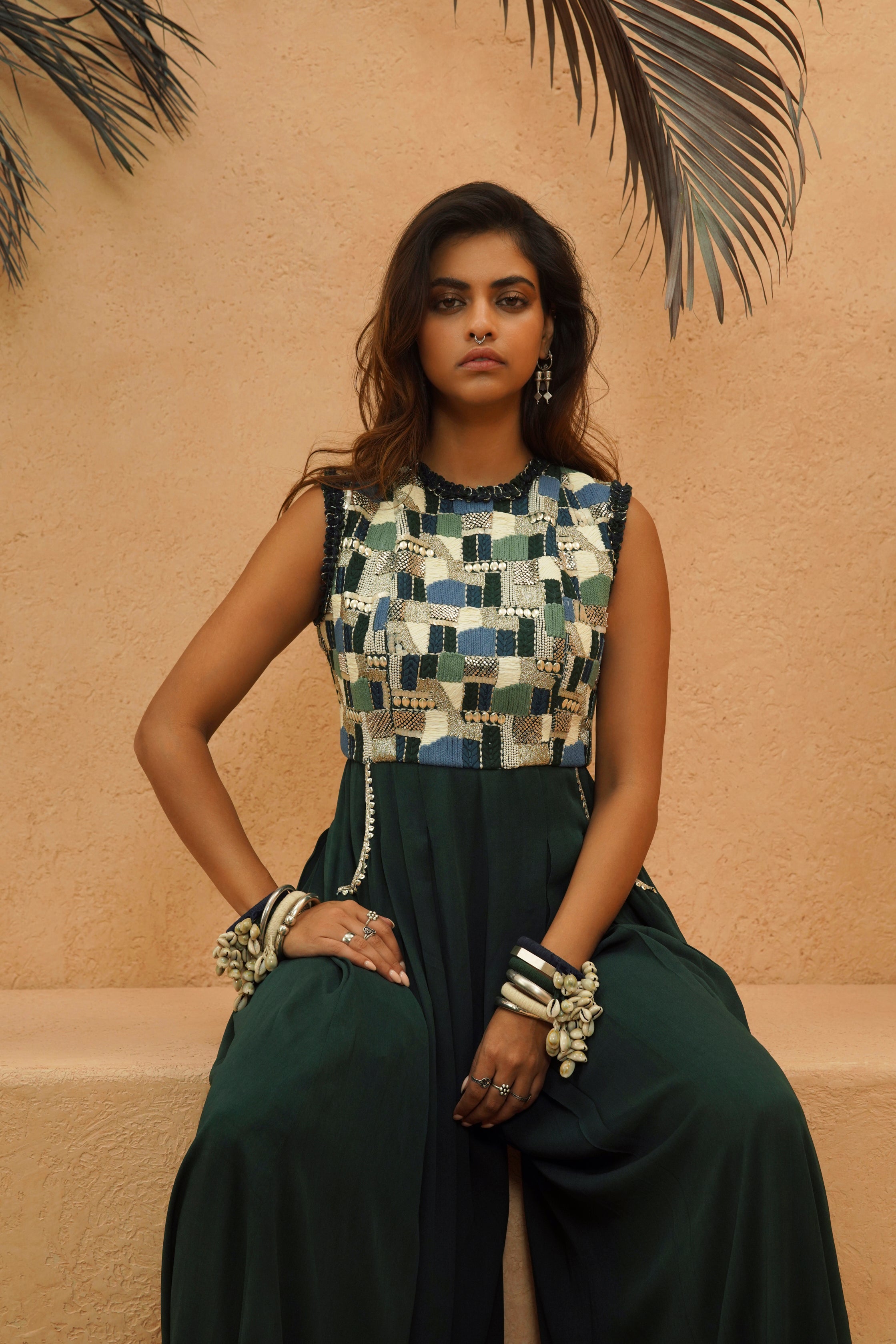 NOURA MOSAIC JUMPSUIT