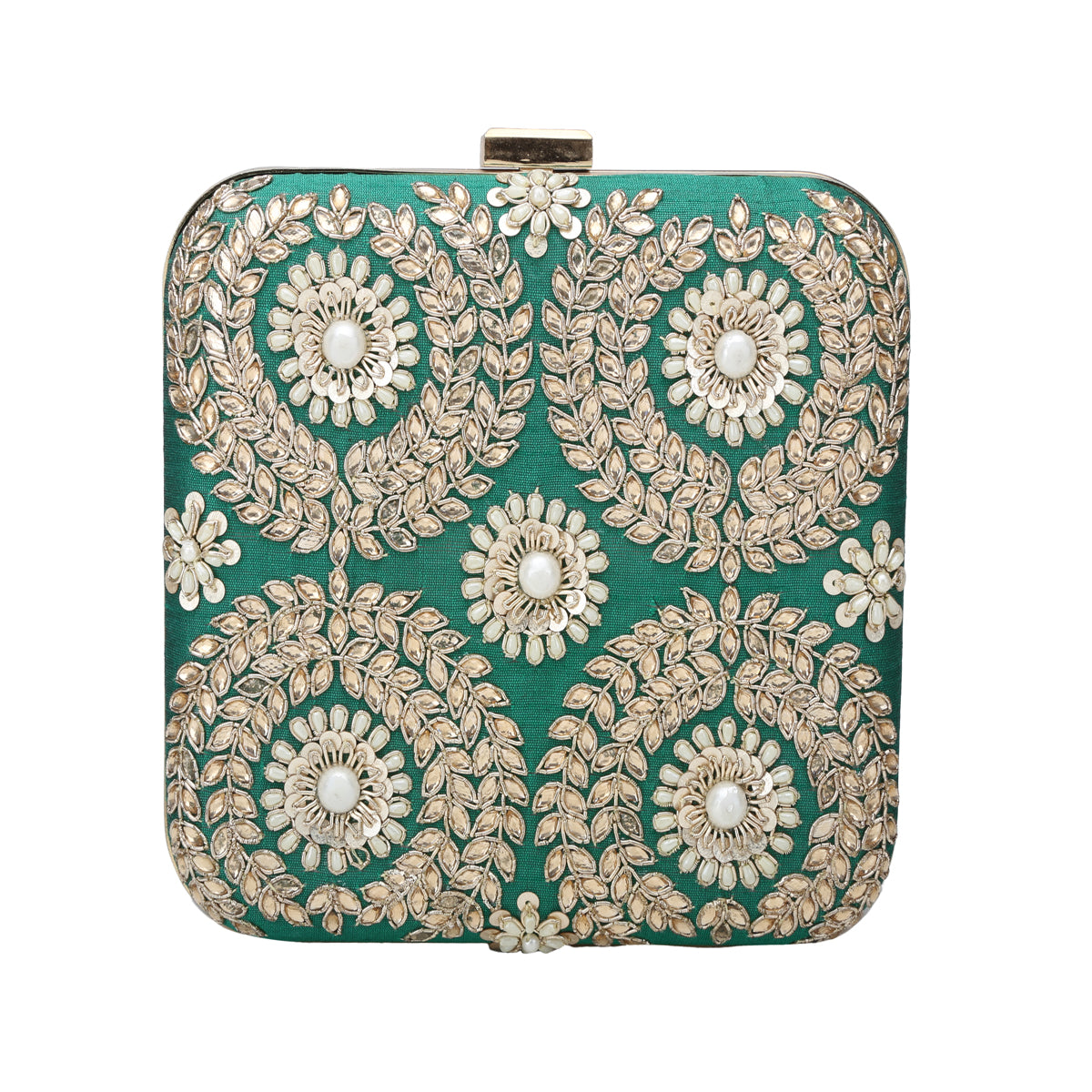 Green lush clutch