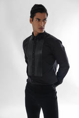 SHIRT-LEATHER CORD