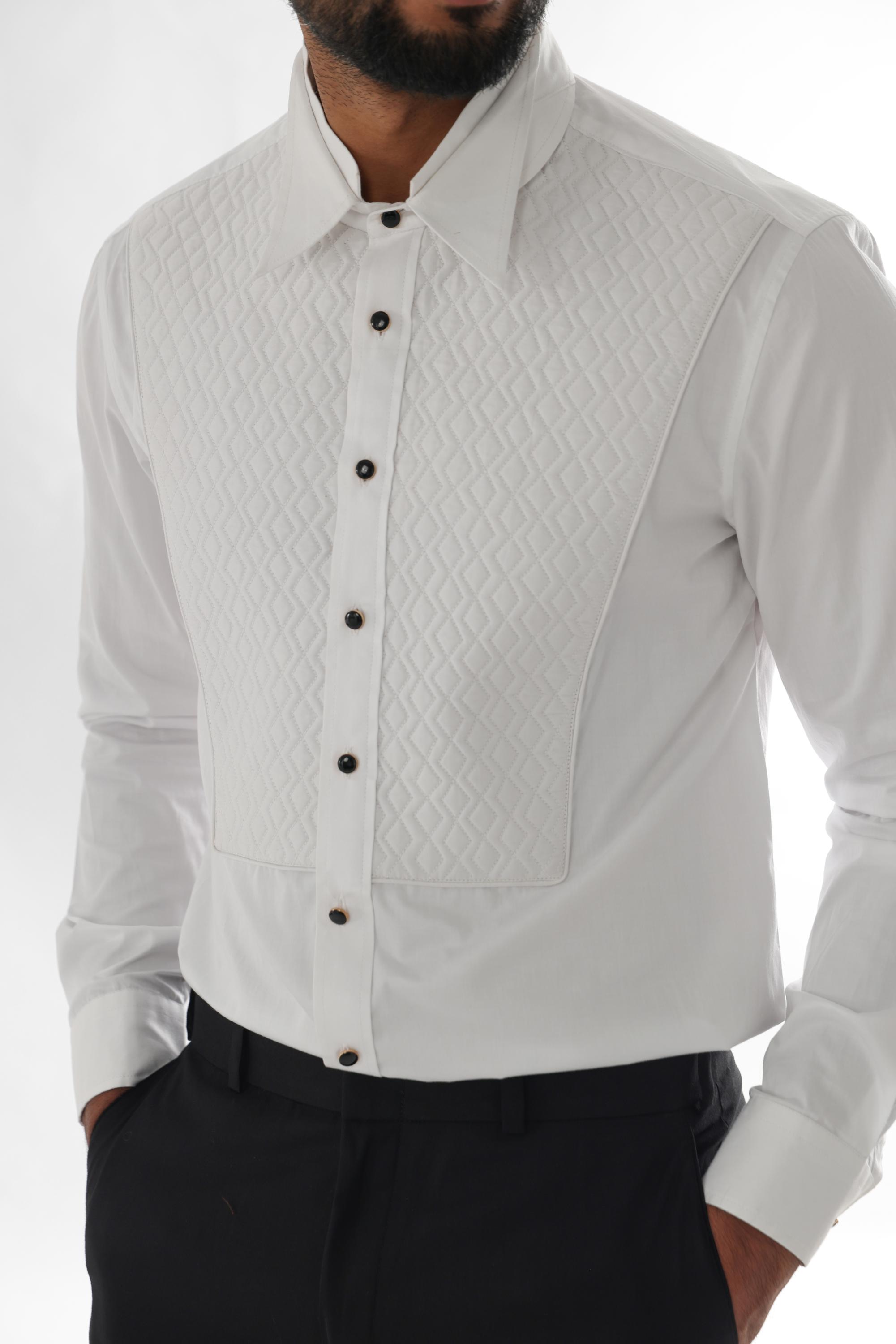SHIRT- DAIMOND QUILTING