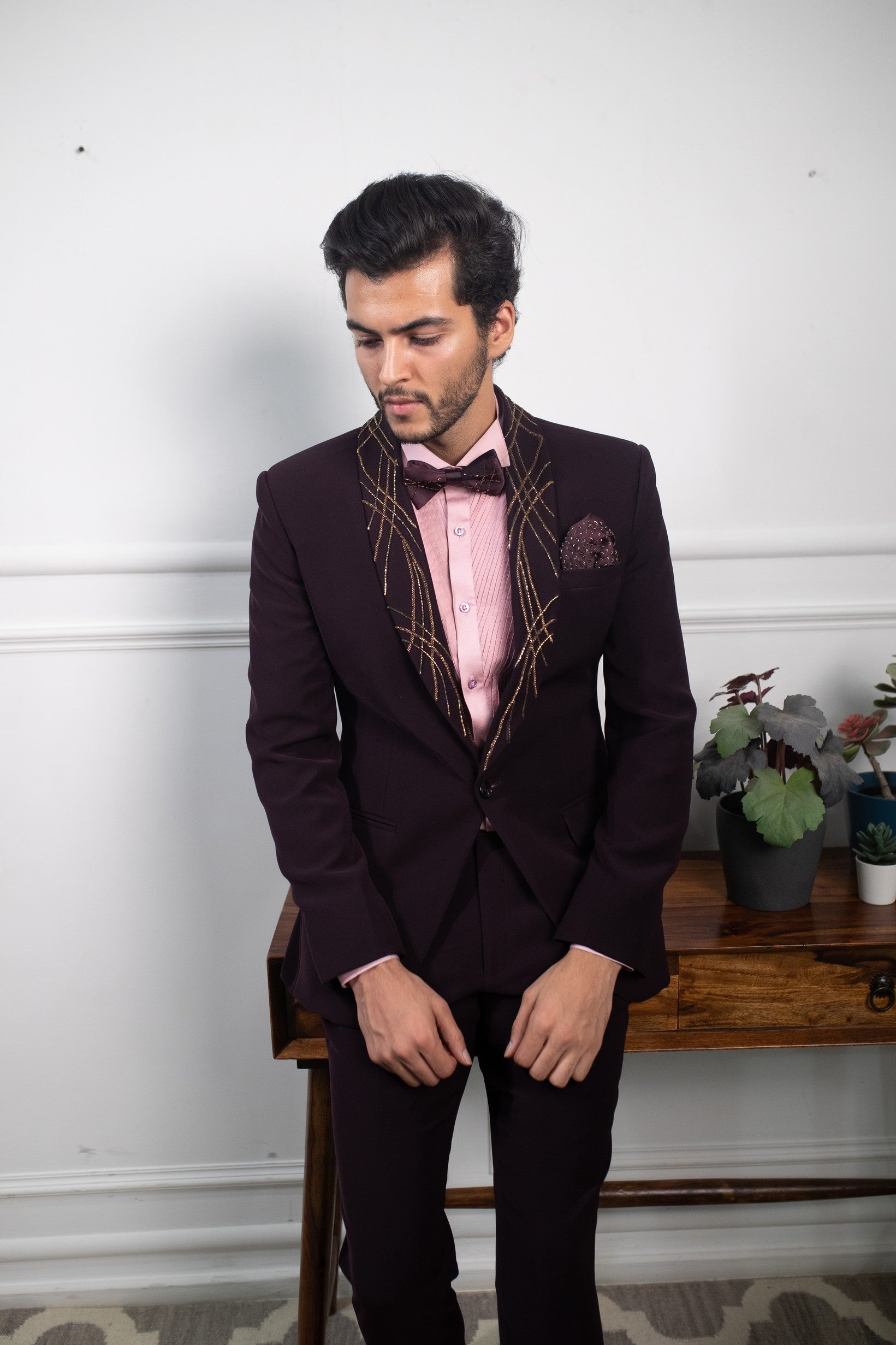 Berry wine tuxedo