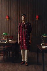 Kutchi Embroidery Kurta