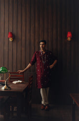 Kutchi Embroidery Kurta