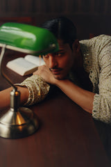 Mirrorwork Chikankari Kurta