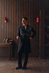 Mirror Embellished Kurta