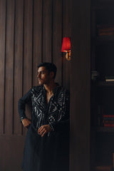 Mirror Embellished Kurta