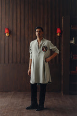 Art Deco Angarkha Kurta