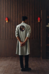 Art Deco Angarkha Kurta