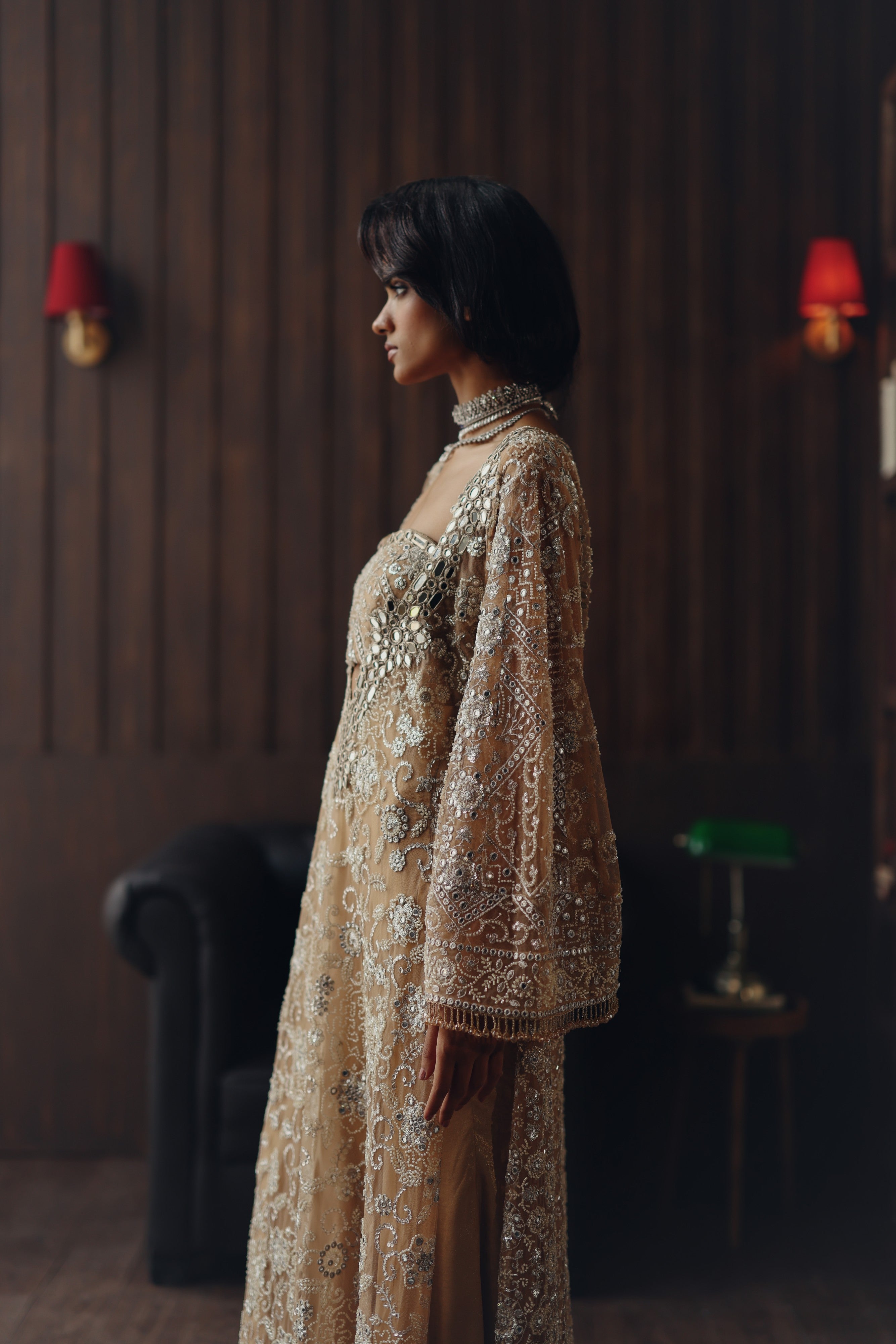 V Neck Kaftan