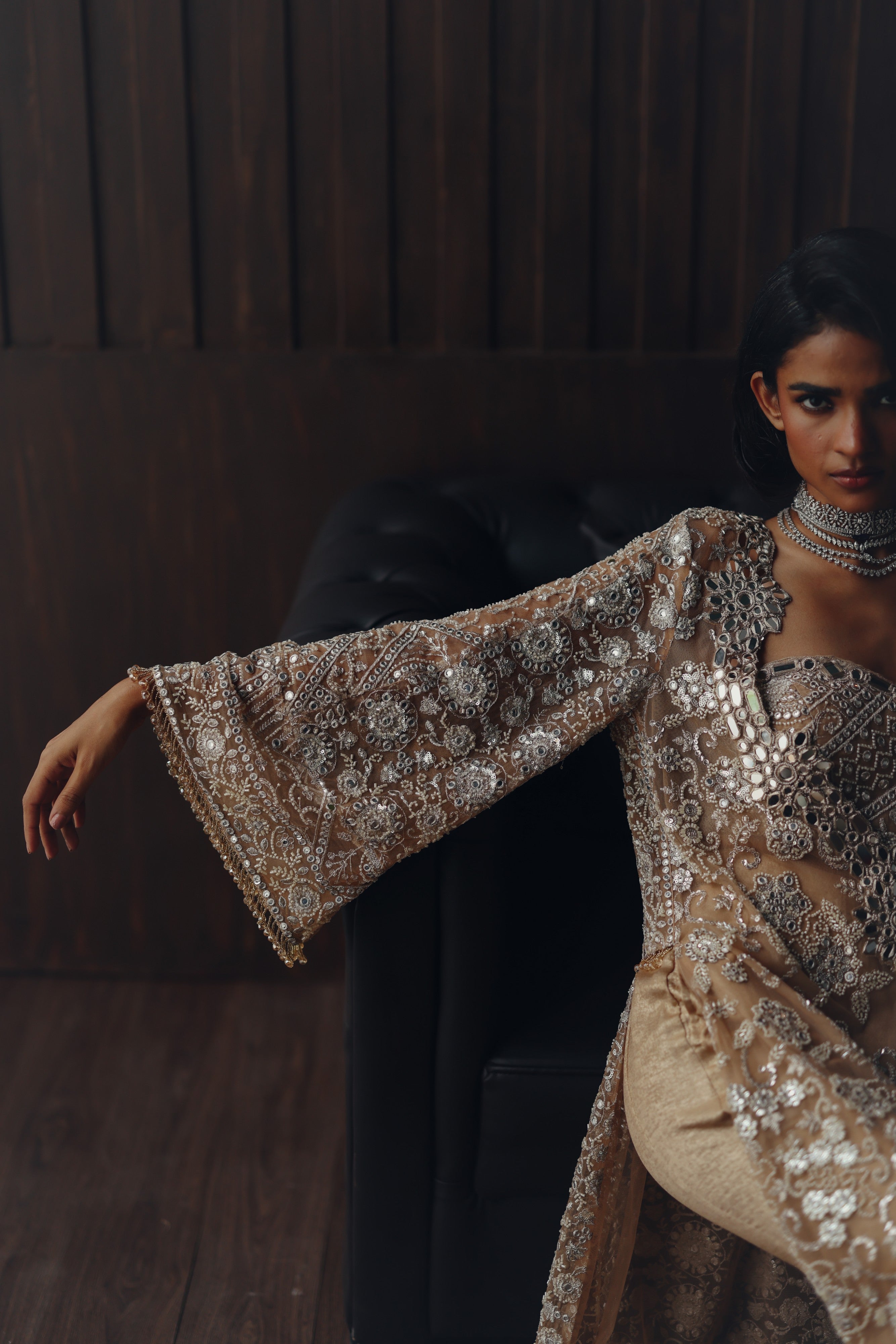 V Neck Kaftan
