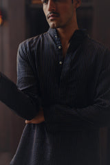 Pintuck Pathani Kurta