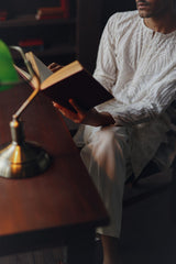 Ivory Threadwork Kurta