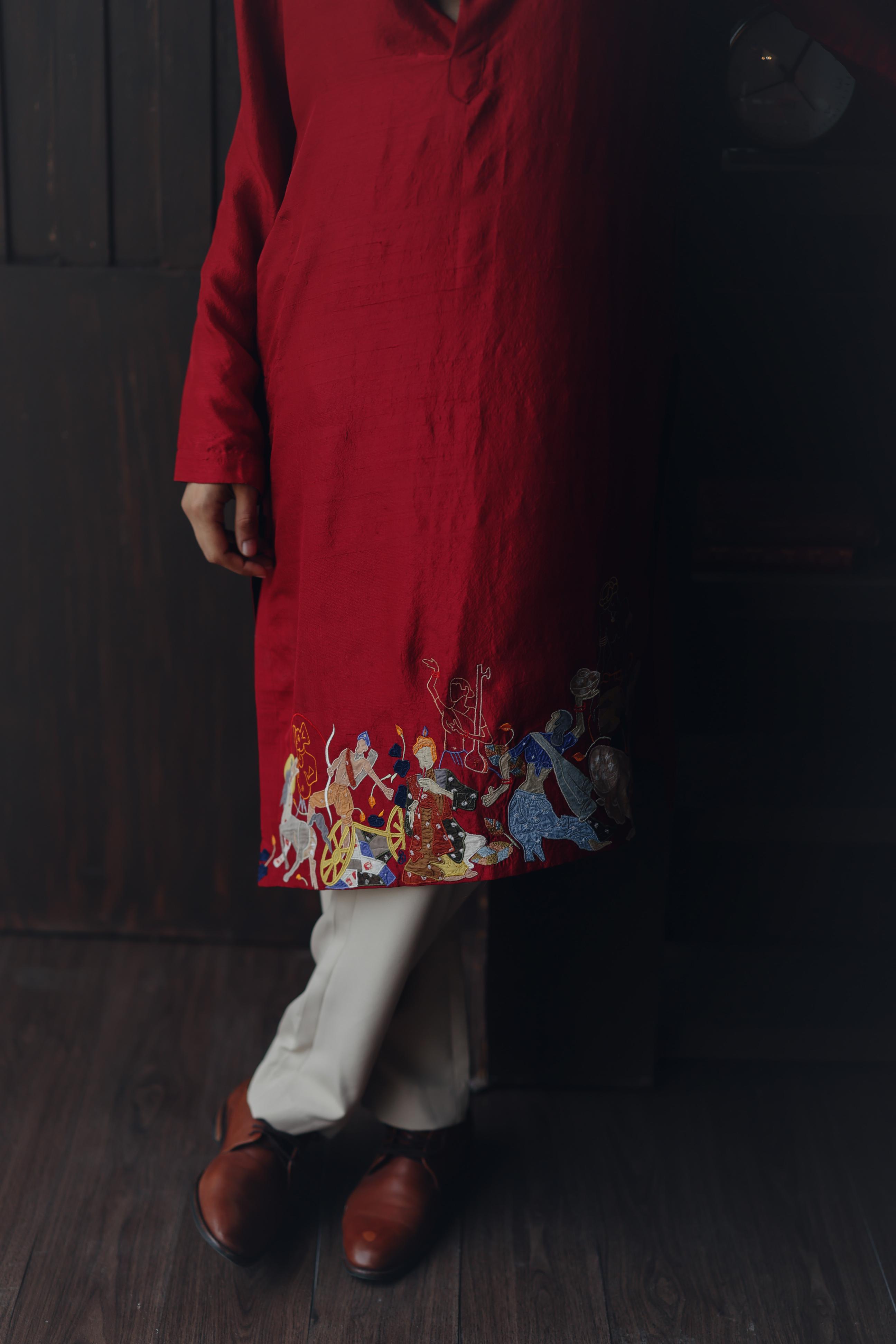 Art Deco Kurta