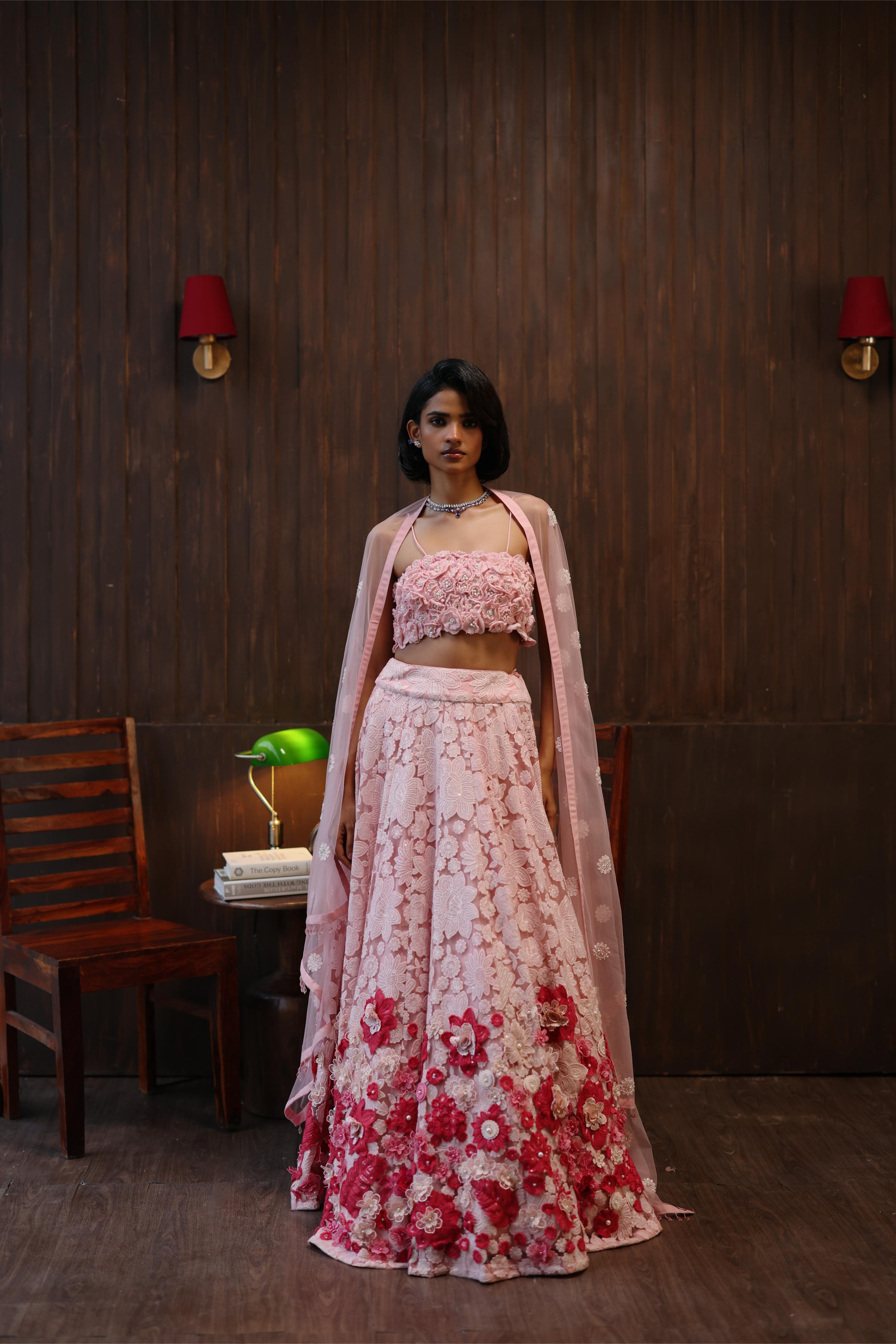 Garden Muse Lehenga