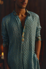 Embellished Bandhani Kurta