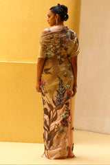 Amani Draped Kaftan Set