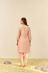 ZAHRA - SHORT KURTA WITH DHOTI AND DUPATTA