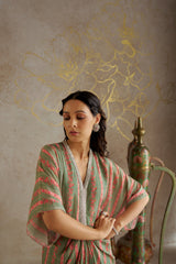 Jade Vine Draped Dress