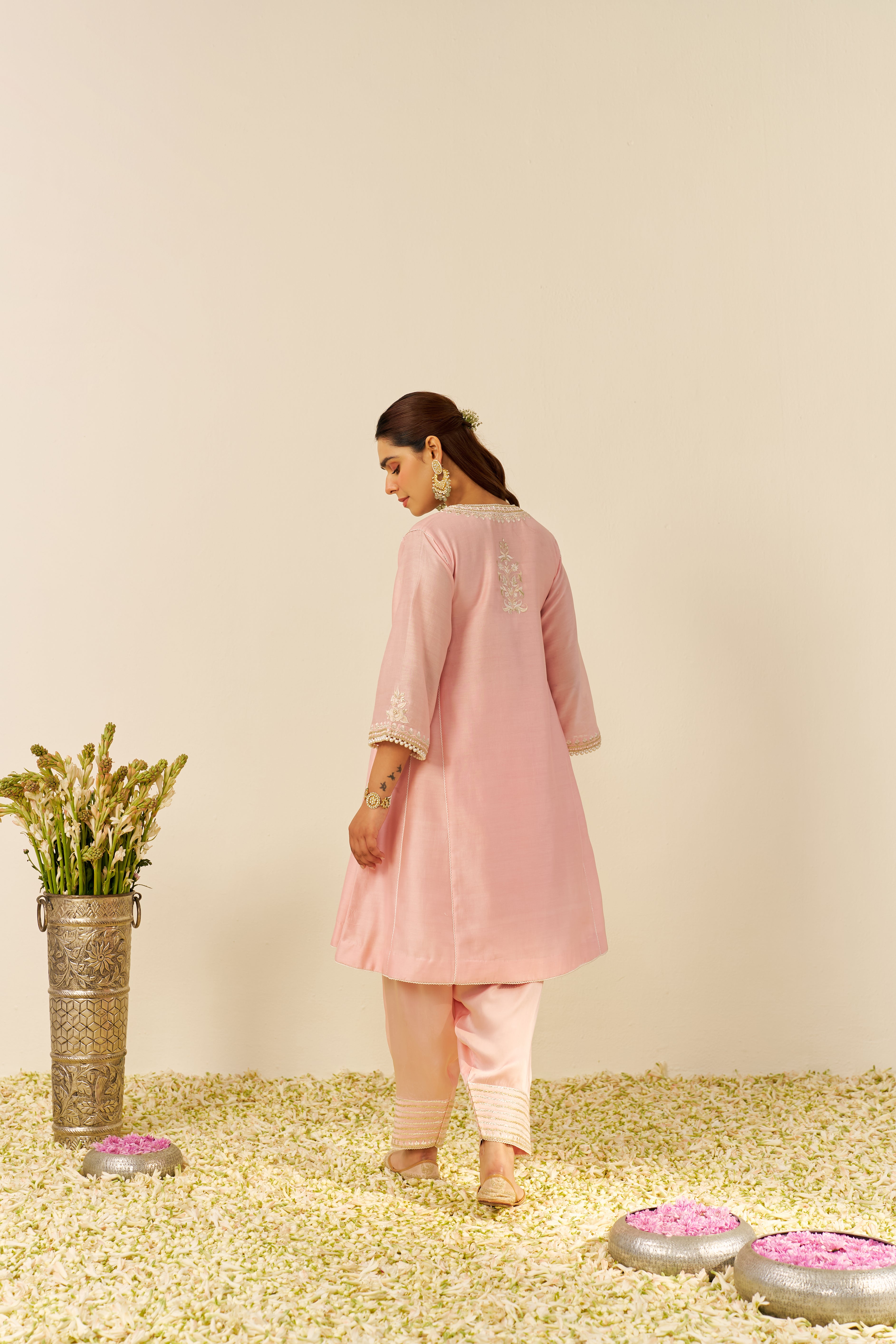 AIZA - SHORT CHAUGA WITH SALWAR AND DUPATTAA4