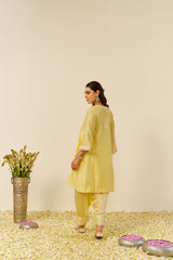 AIZA - SHORT CHAUGA WITH SALWAR AND DUPATTA