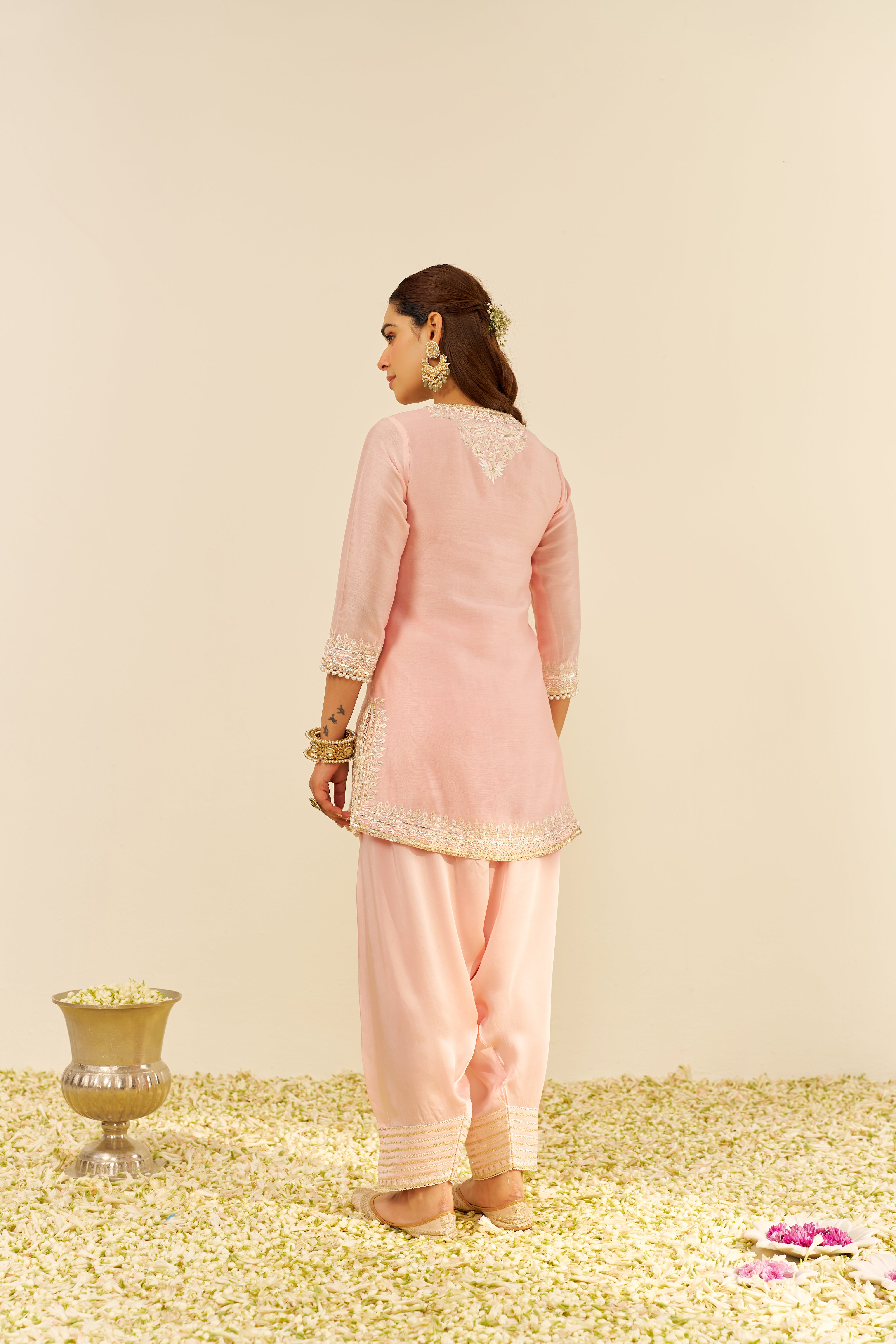 SARA - SHORT KURTA WITH SALWAR