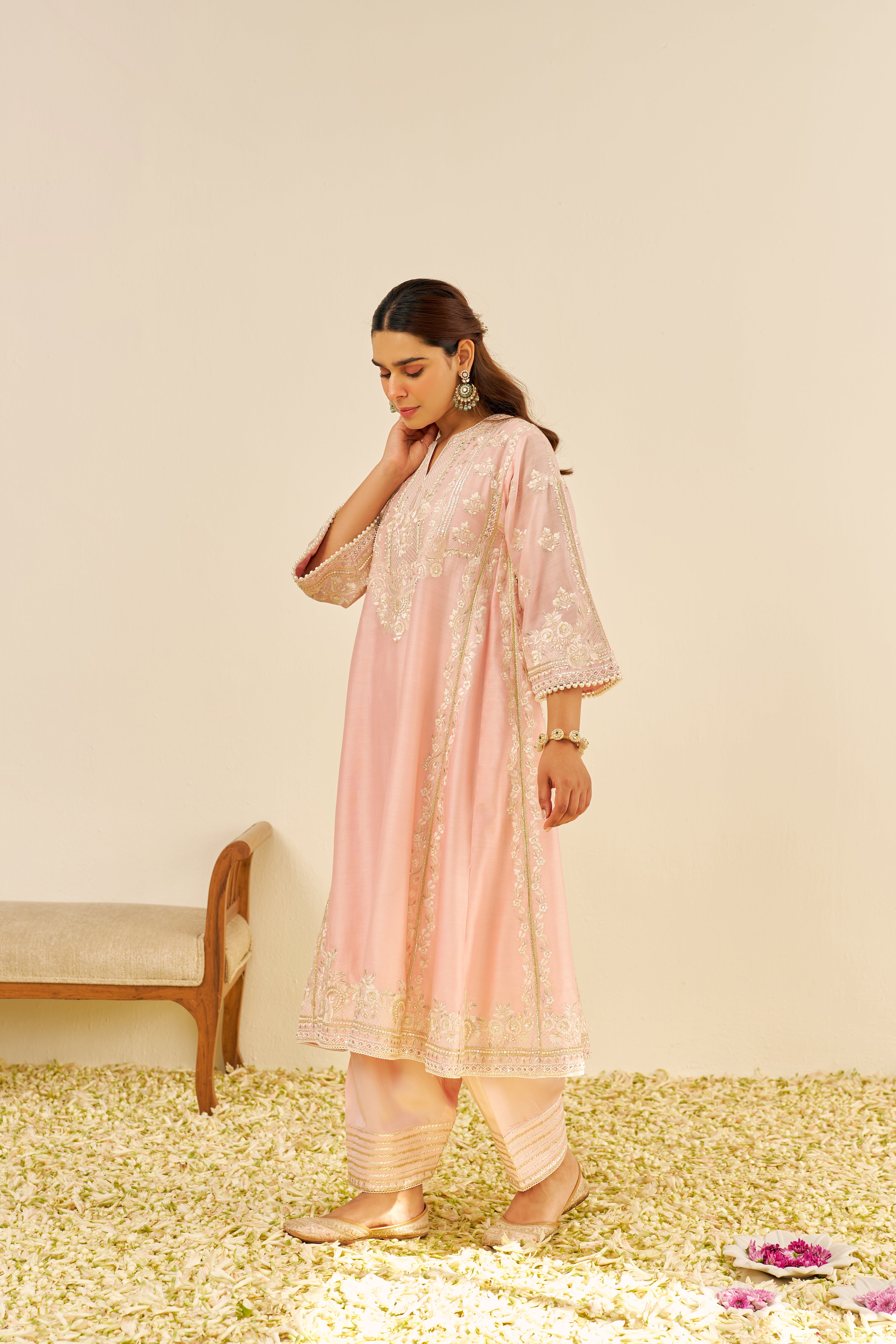 MAZIYA - LONG CHAUGA WITH SALWAR