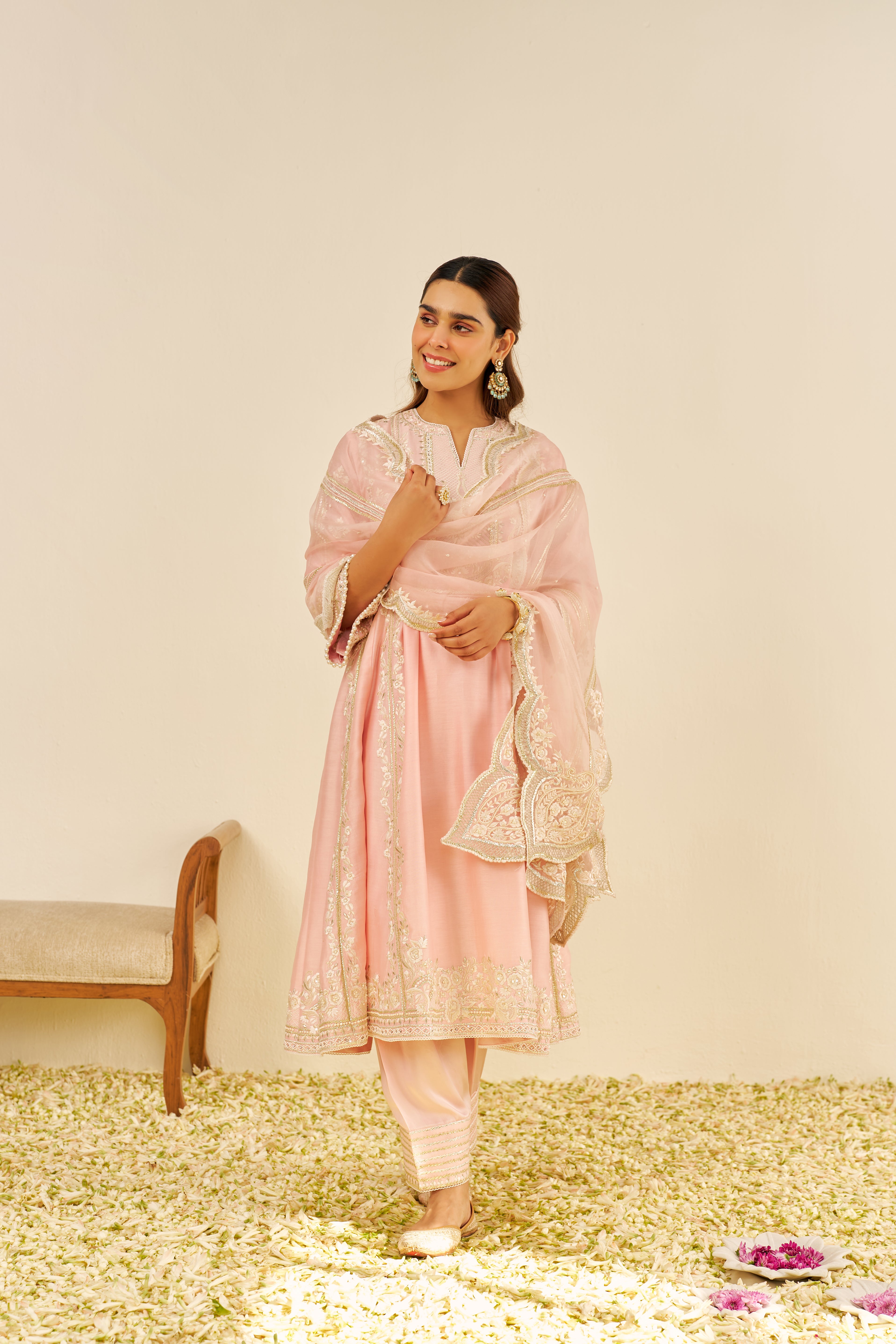 MAZIYA - LONG CHAUGA WITH SALWAR