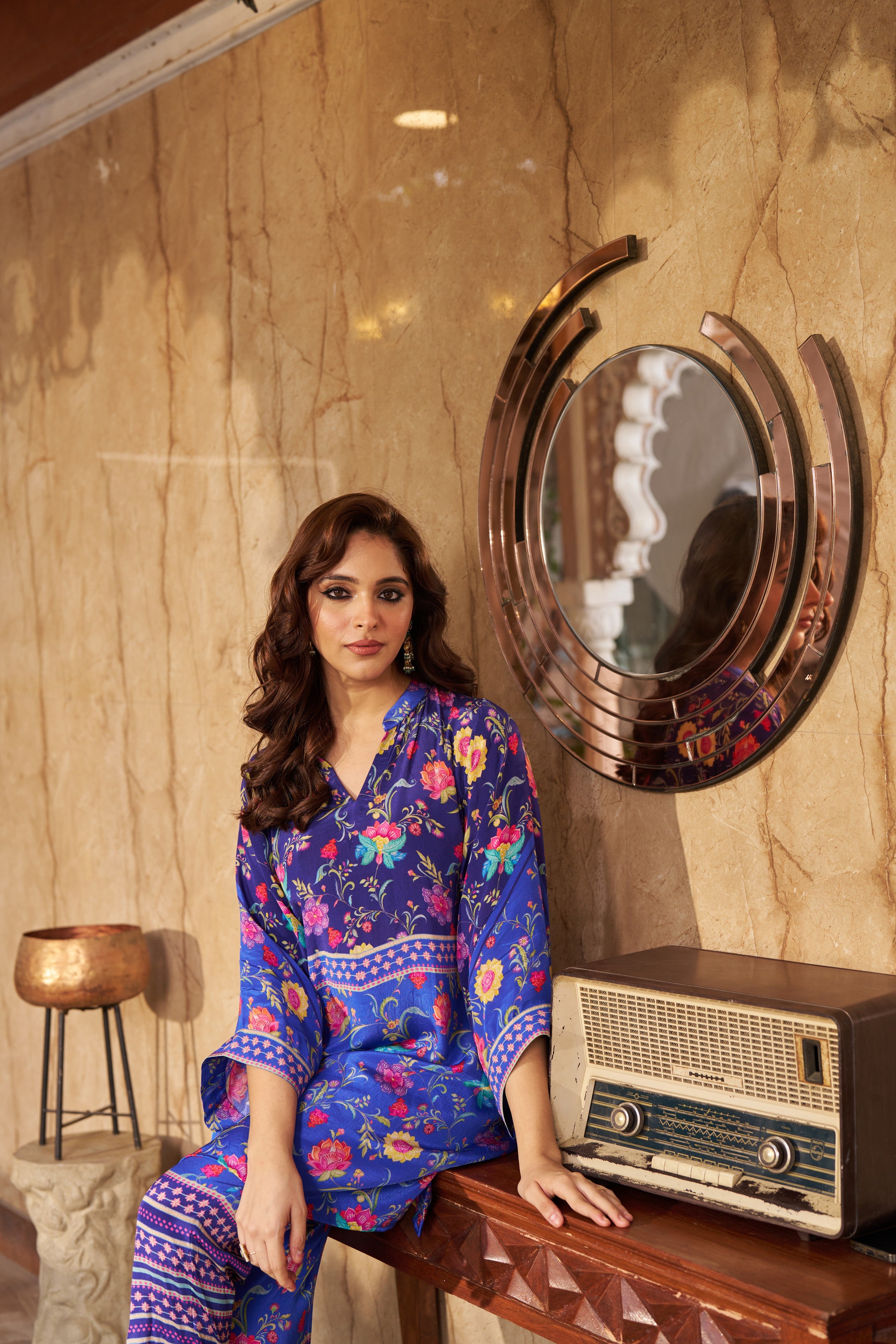 Ruya Blue Cord Set