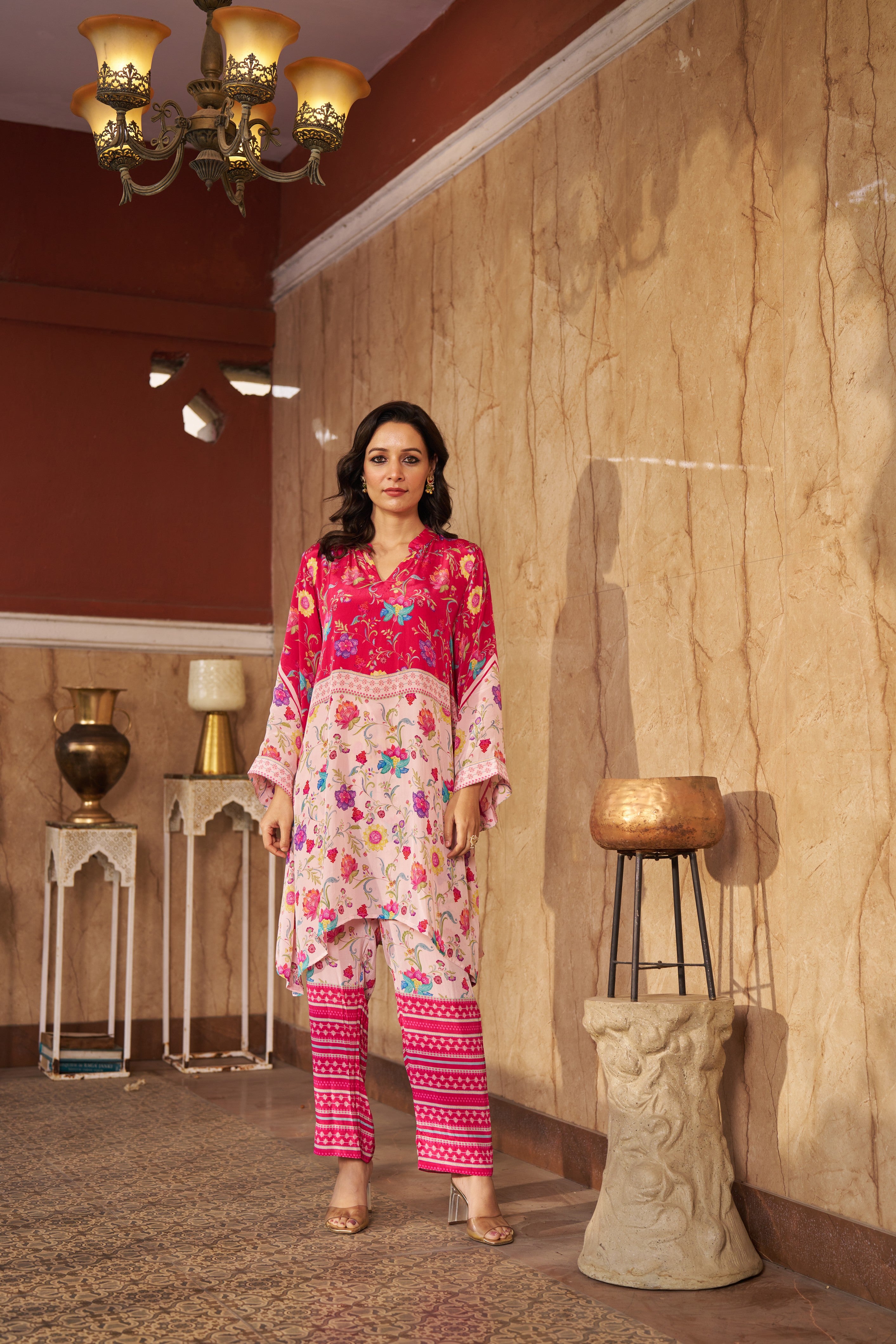 Ruya Pink Cord Set