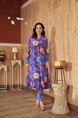 Ruya Blue Kurta