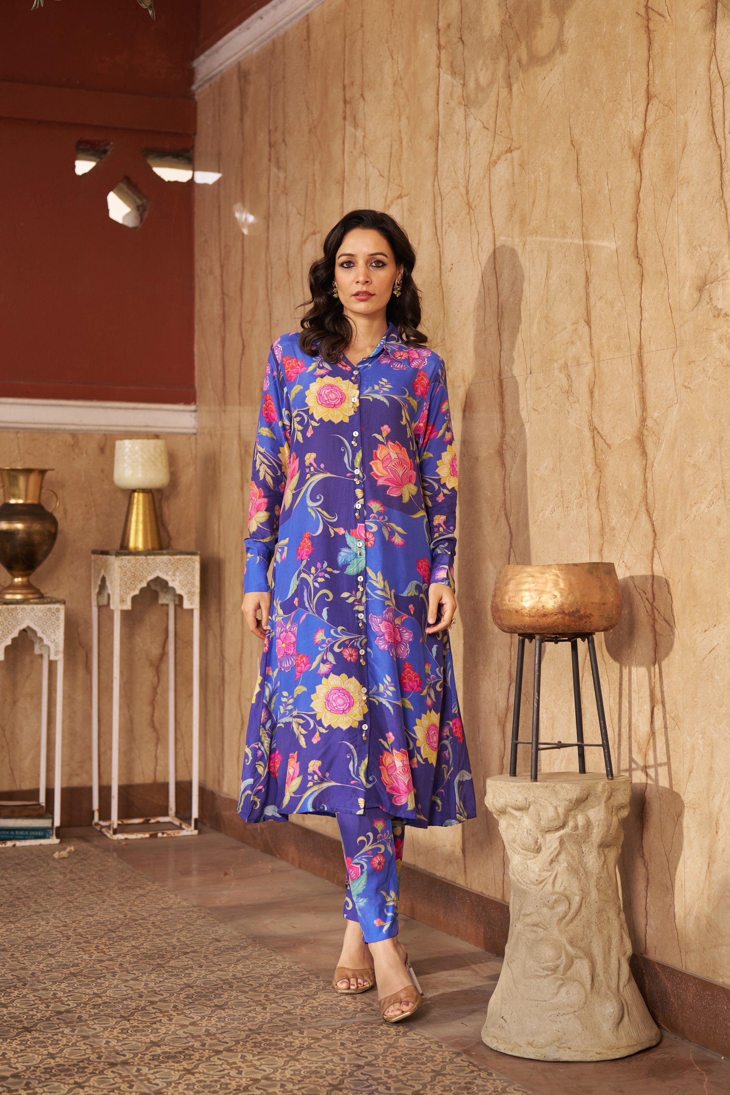 Ruya Blue Kurta