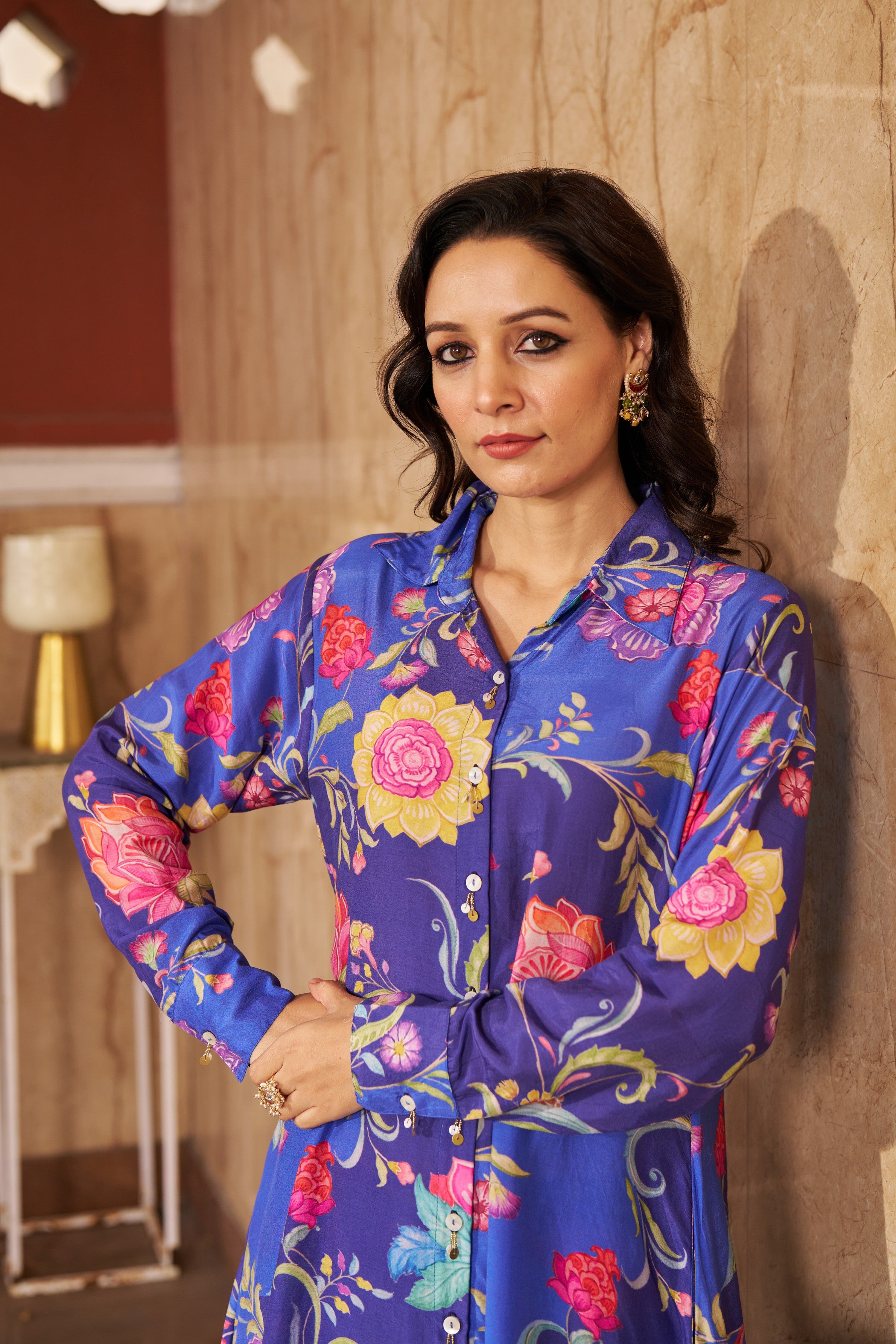 Ruya Blue Kurta