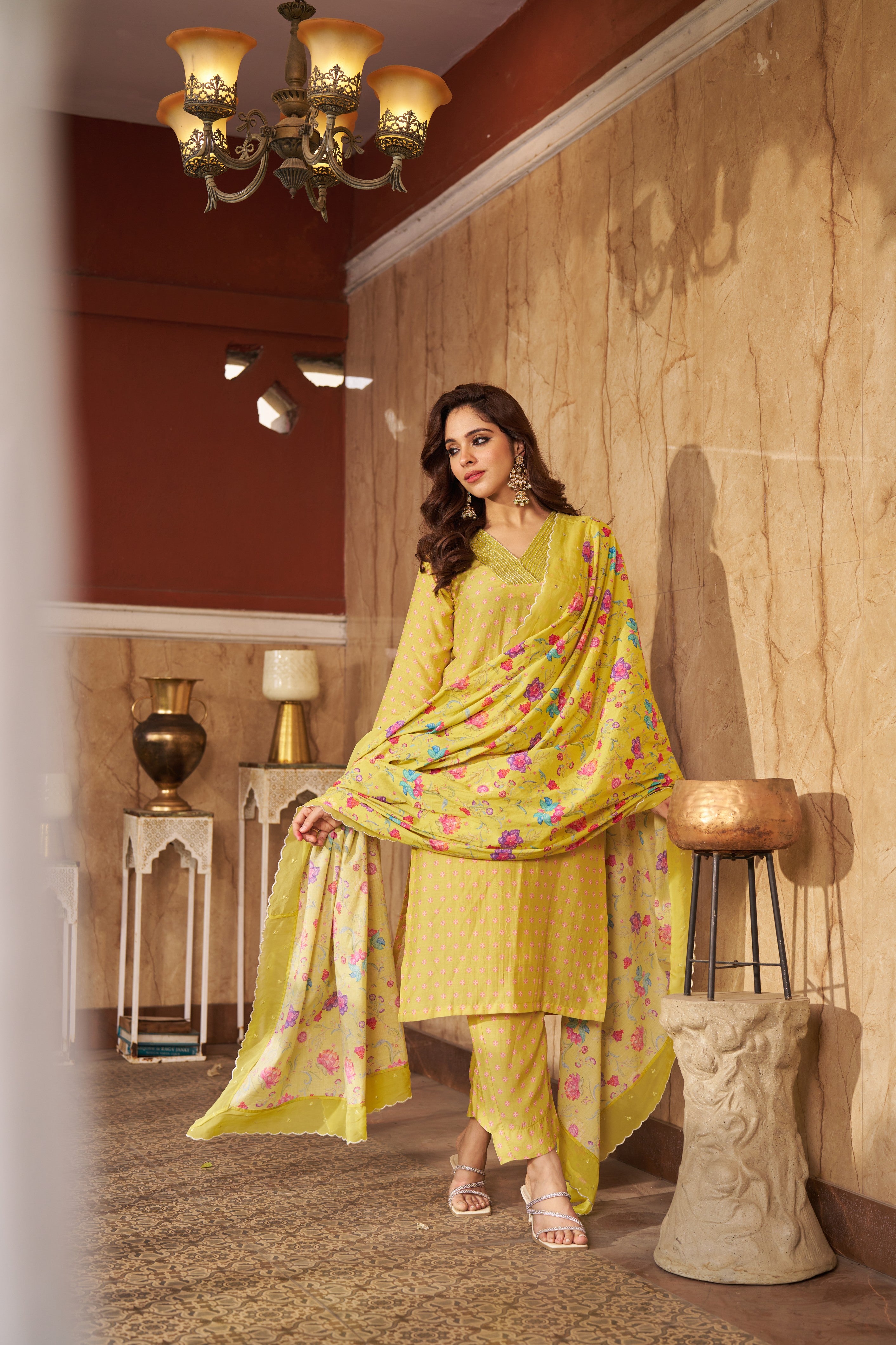 Bia Lime Kurta