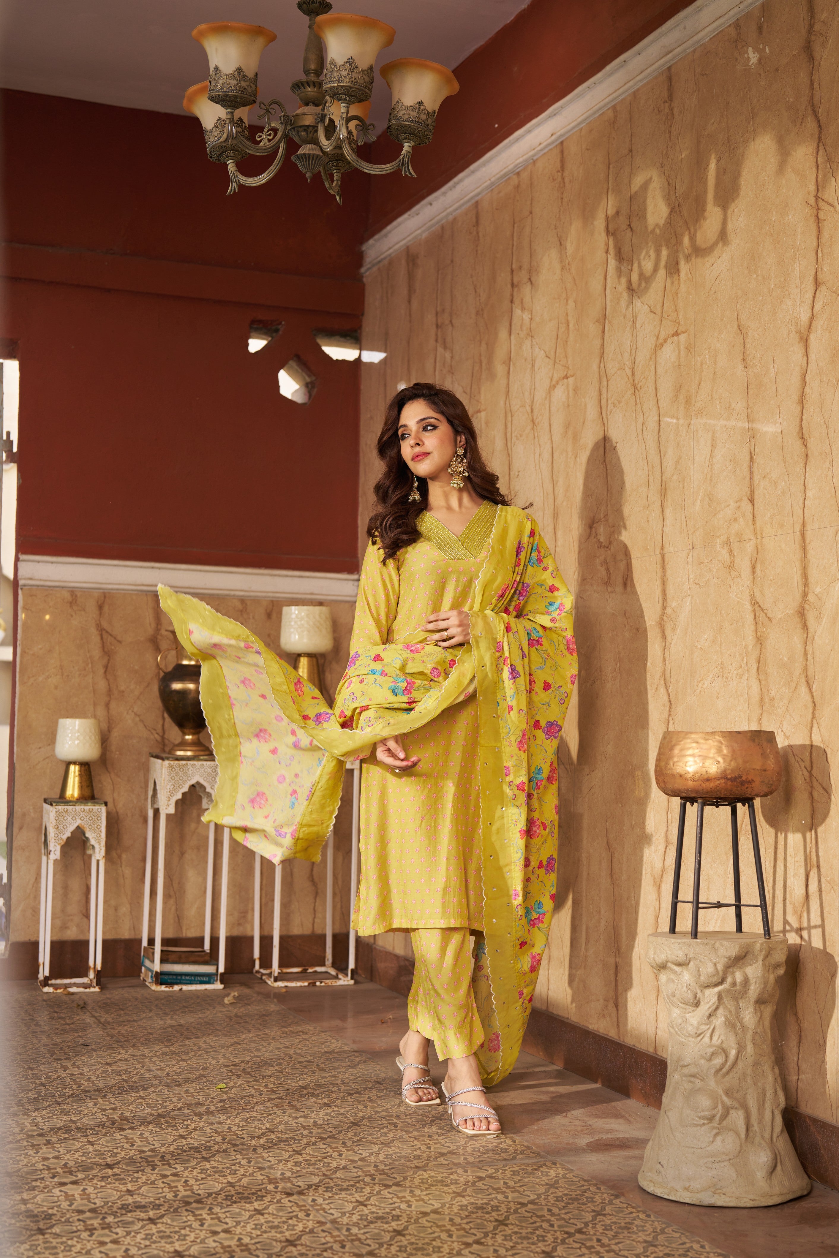 Bia Lime Kurta