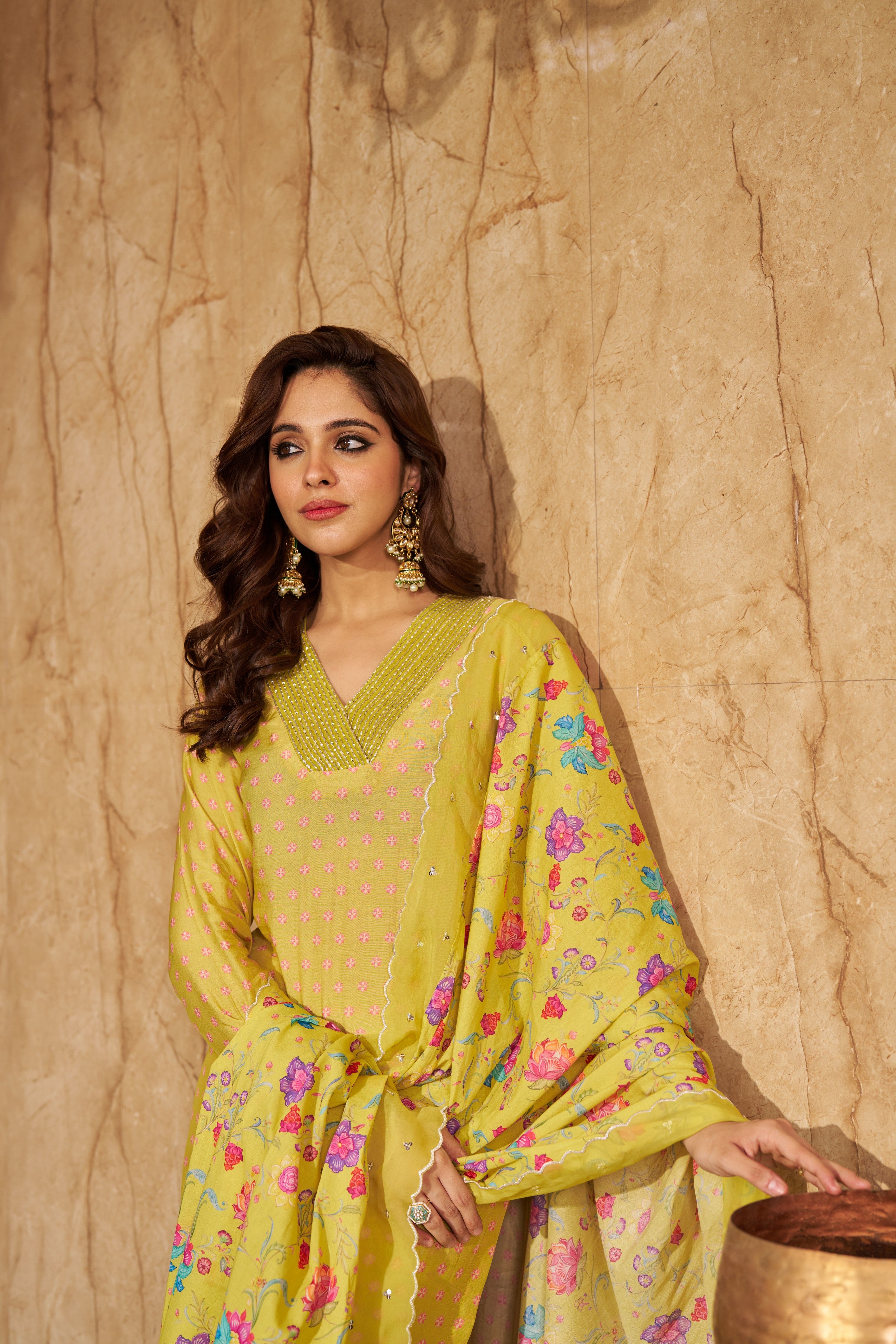 Bia Lime Kurta