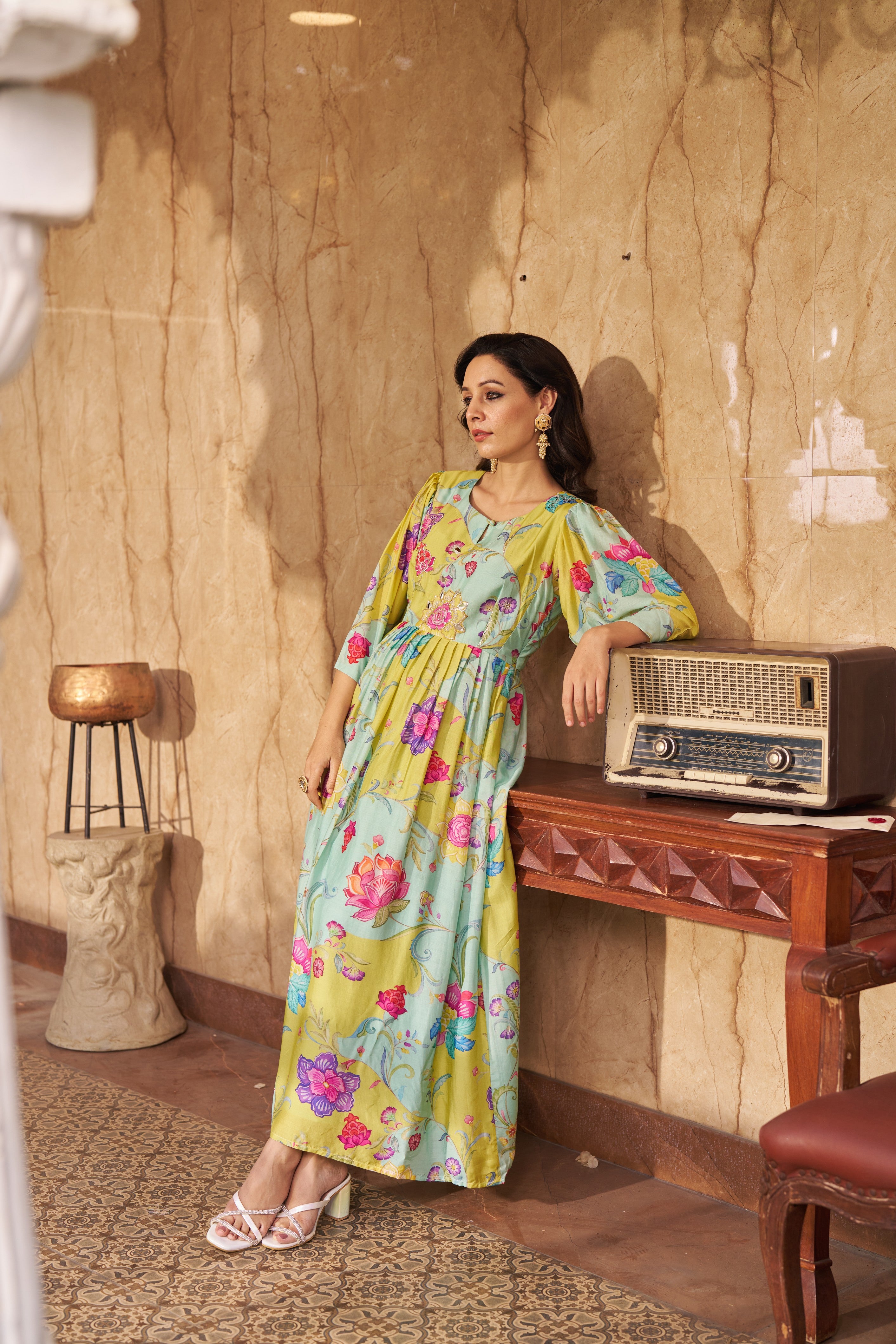 Ruya Aqua Dress