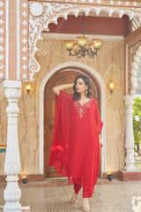Ruya Red Kaftaan