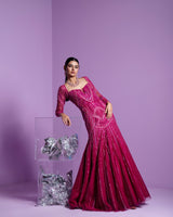 Prism pink gown