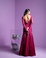 Prism pink gown