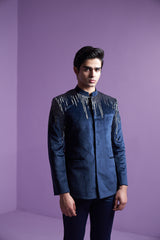 Astral Prism Bandhgala Set