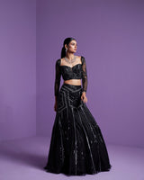 Shooting star lehenga set