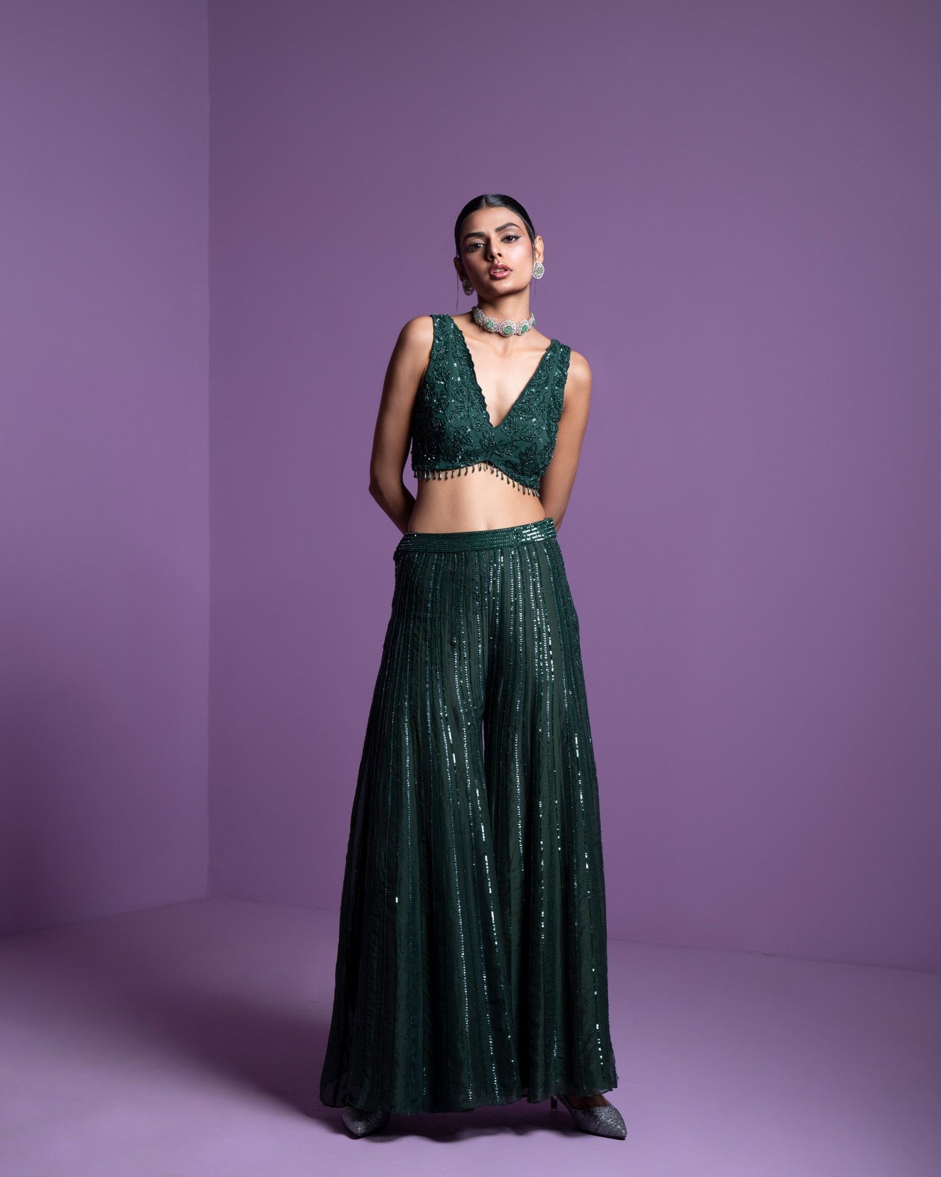Lush Green pant set