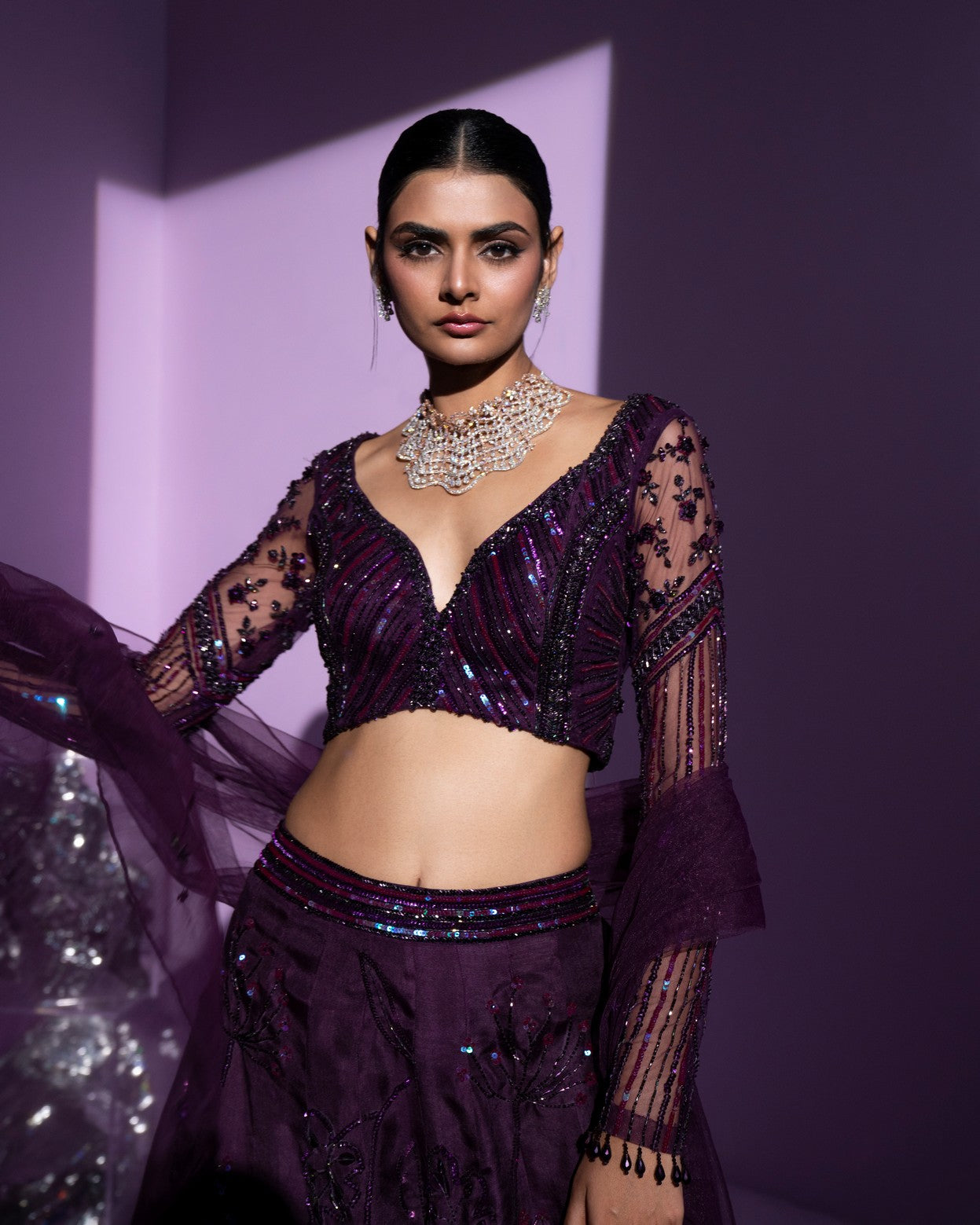 Stellar lehenga set